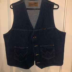 Wranglers jean vest